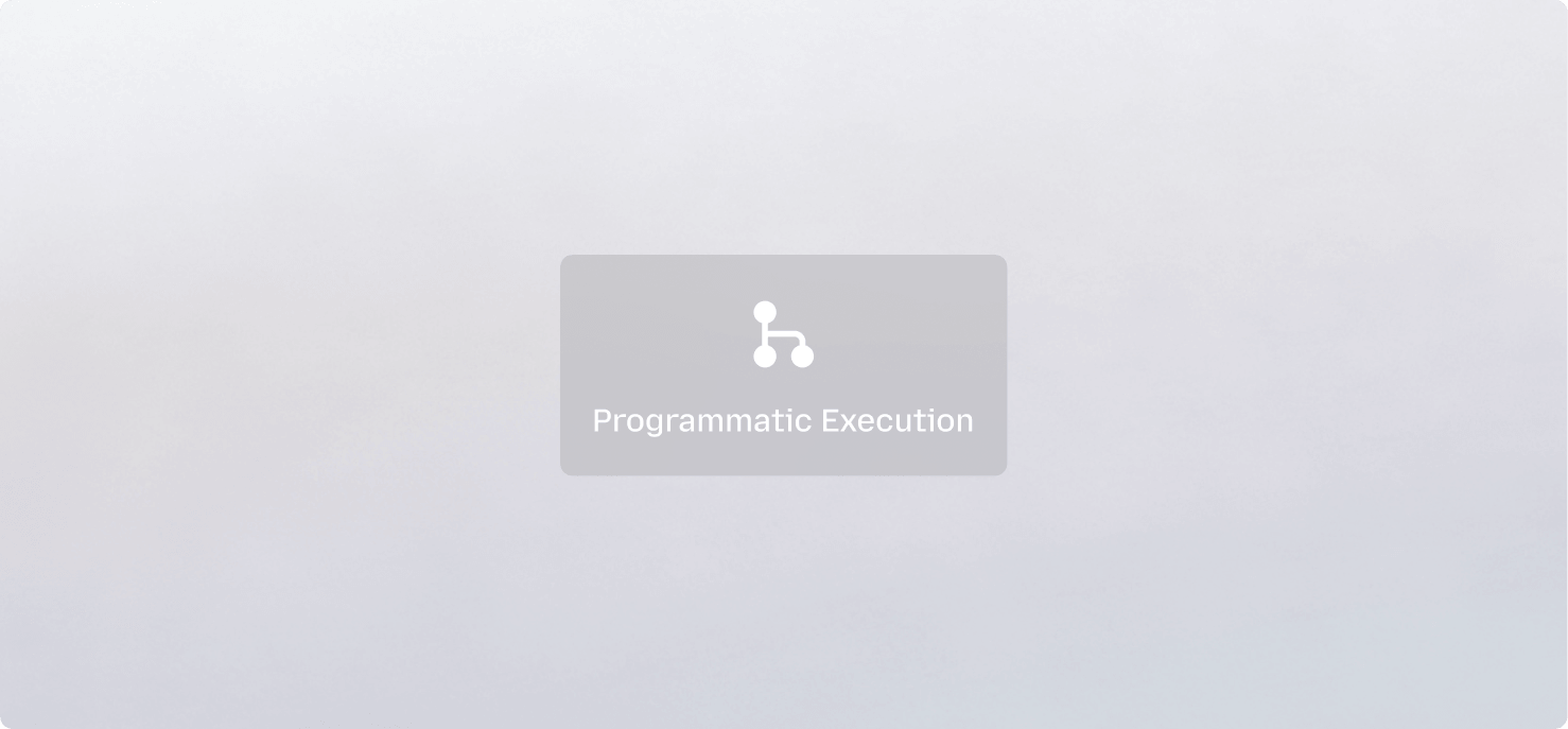 Programmatic Execution
